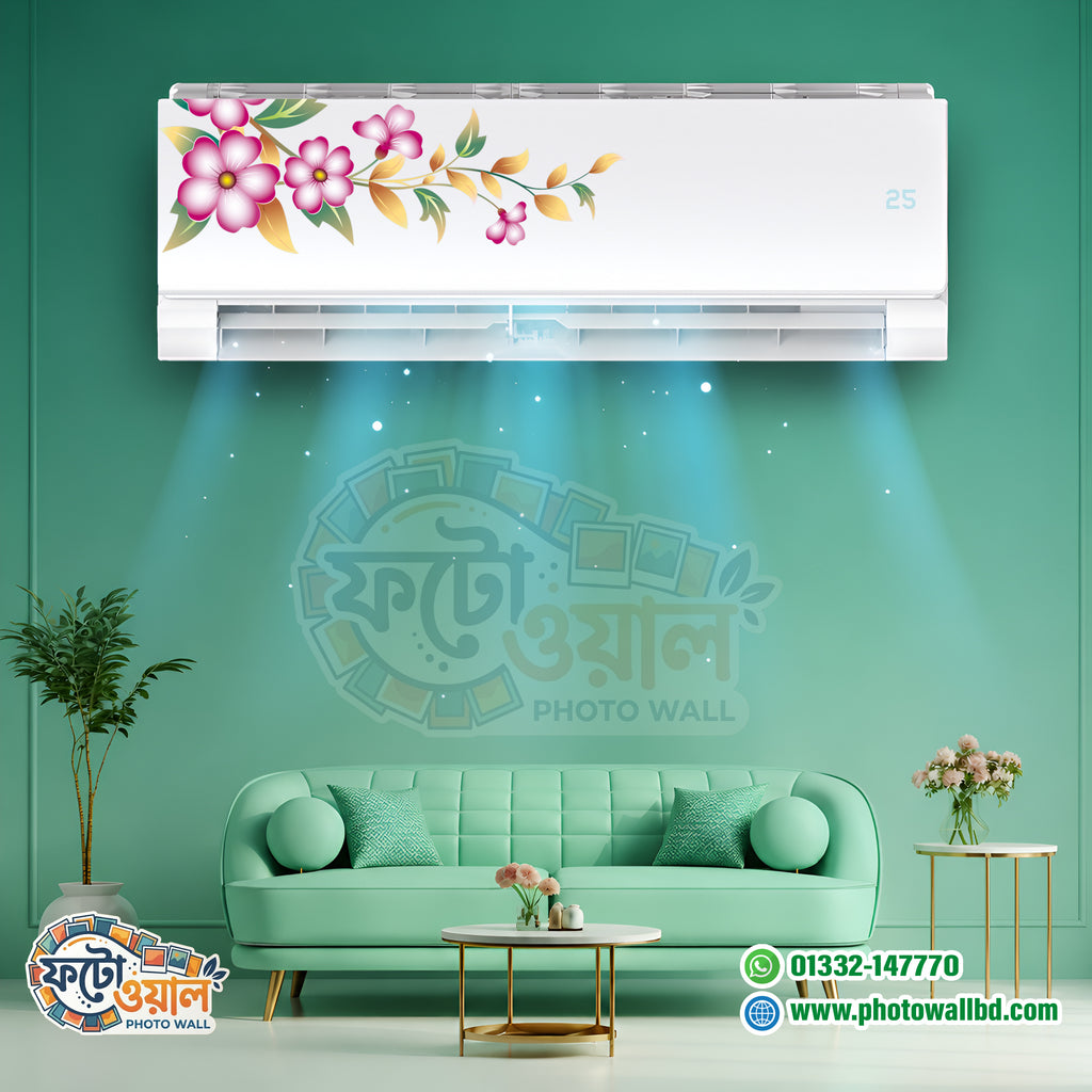 Premium AC sticker is waterproof and dustproof