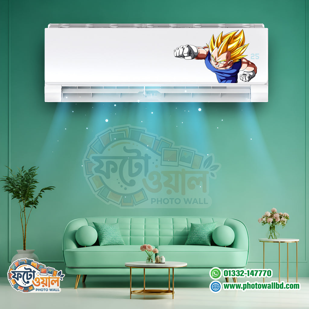 Premium AC sticker is waterproof and dustproof