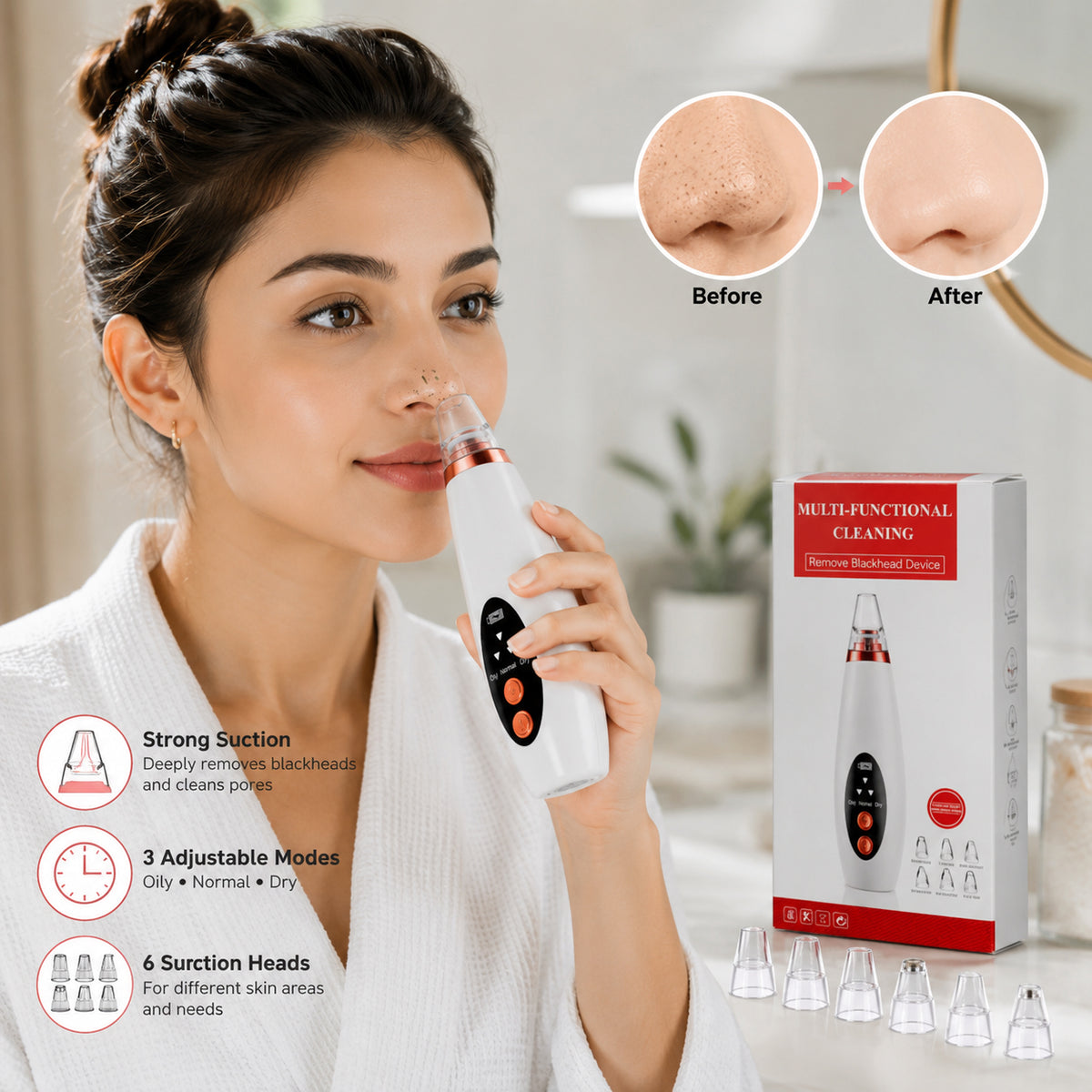 Blackhead Remover (Pore Acne & Pimples Cleaning Tool)