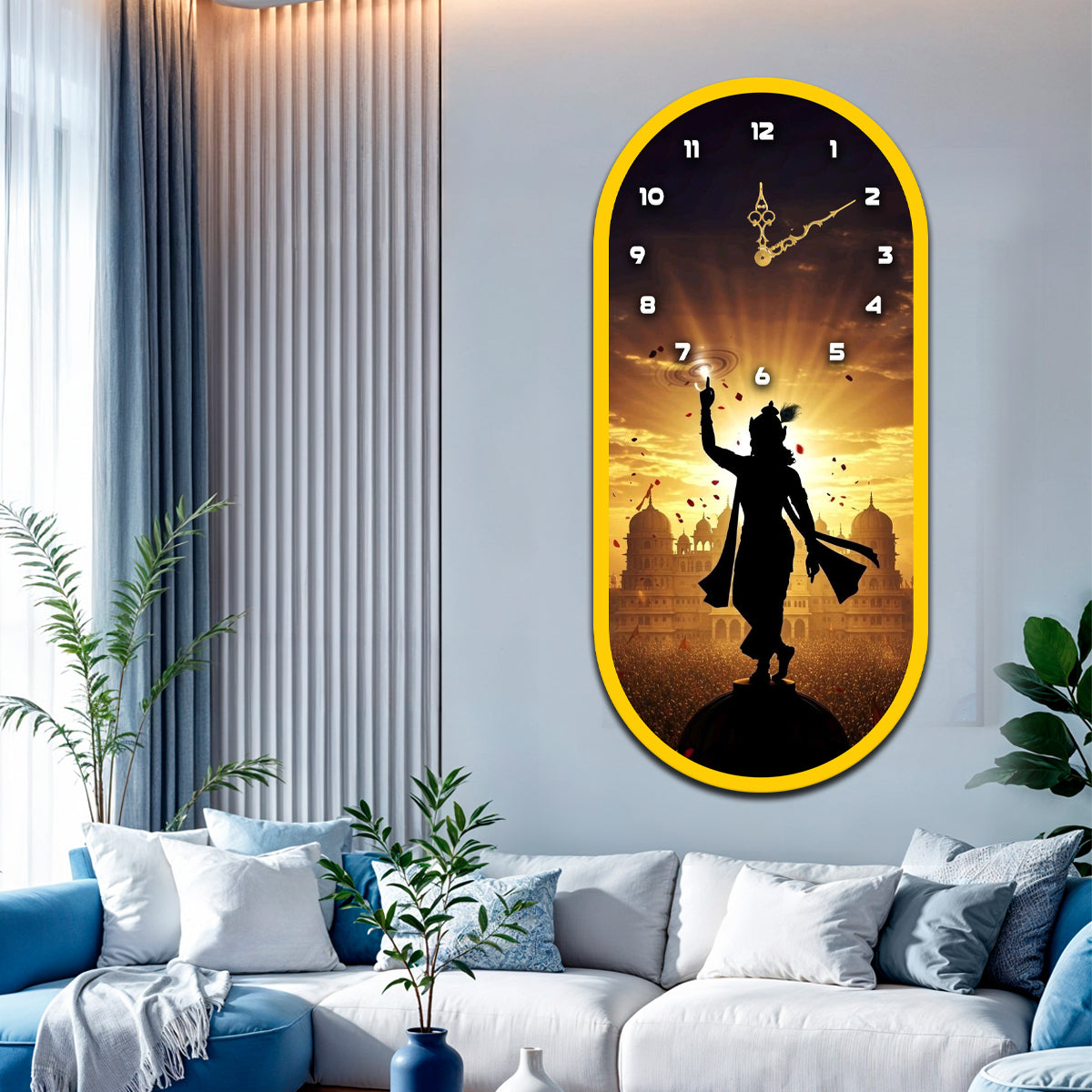 Luxury Dining Living Room Decorative Acrylic Wall Clock