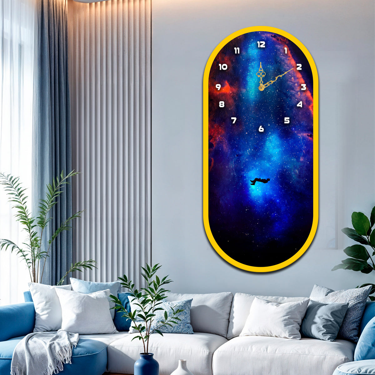 Luxury Dining Living Room Decorative Acrylic Wall Clock
