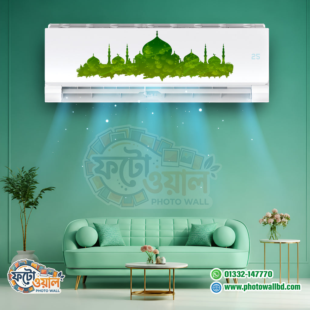 Premium AC sticker is waterproof and dustproof