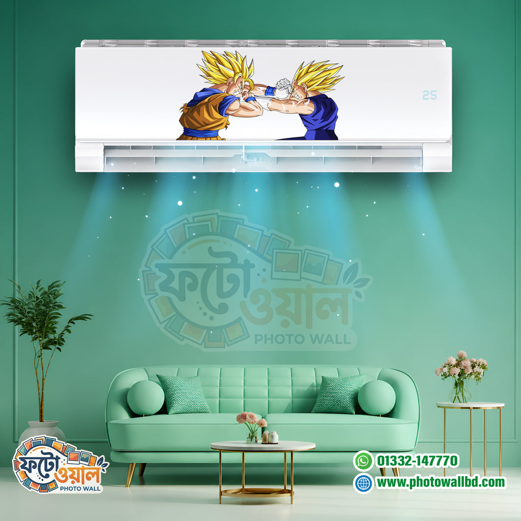 Premium AC sticker is waterproof and dustproof