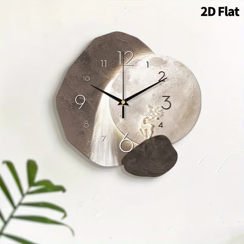 Luxury Dining Living Room Decorative Acrylic Wall Clock