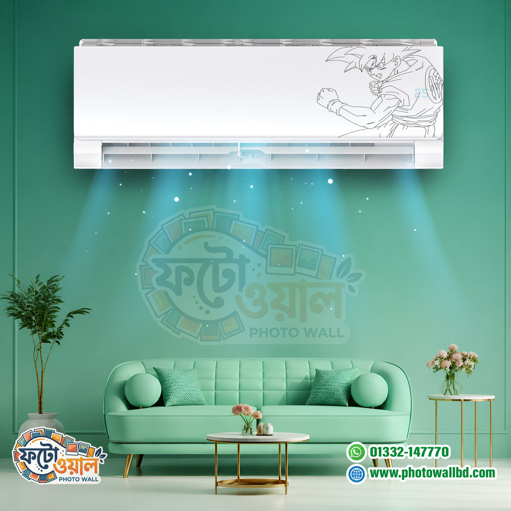 Premium AC sticker is waterproof and dustproof