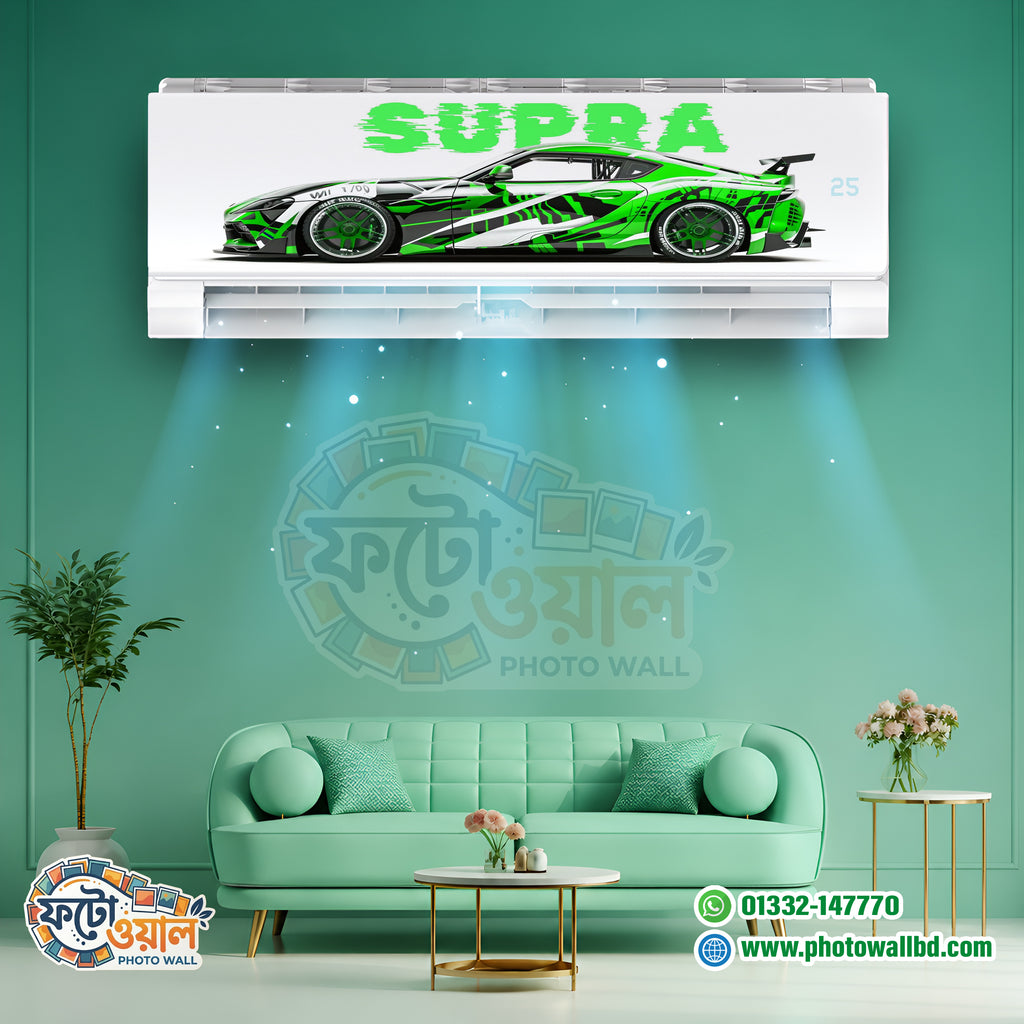Premium AC Sticker – Waterproof & Dustproof