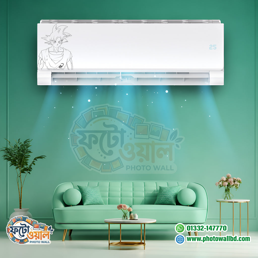 Premium AC sticker is waterproof and dustproof
