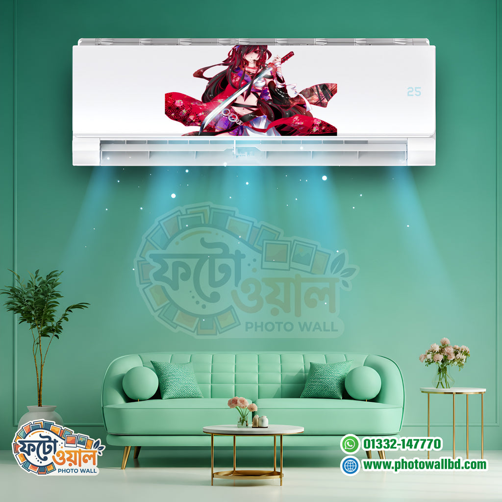 Premium AC sticker is waterproof and dustproof