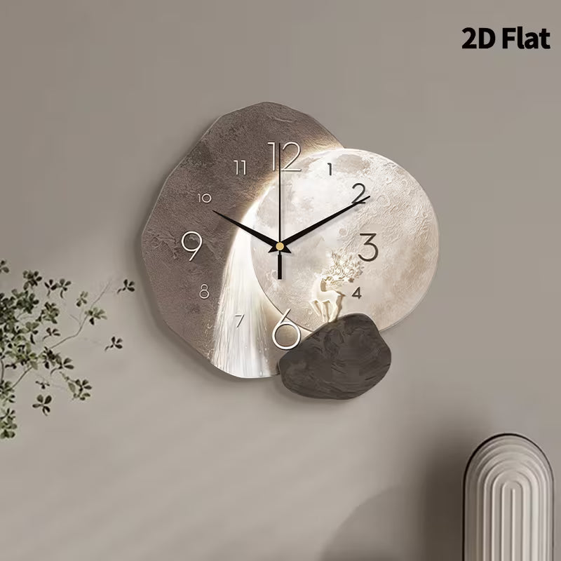 Luxury Dining Living Room Decorative Acrylic Wall Clock