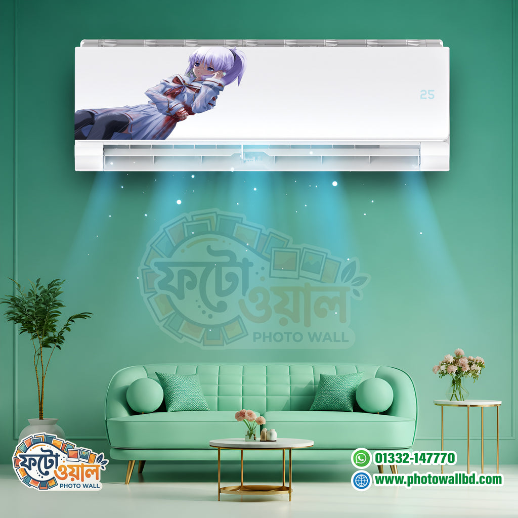 Premium AC sticker is waterproof and dustproof