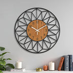 Designer Number Acrylic/Wooden Wall clock