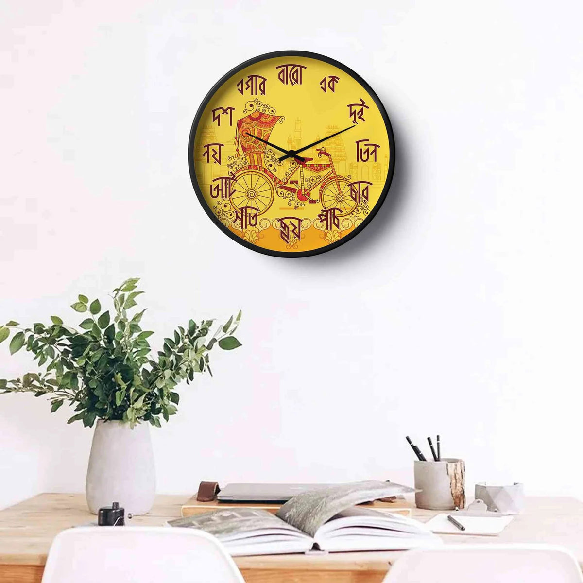 Premium Designer Wall Clock | Modern Home Décor Clock GD-524