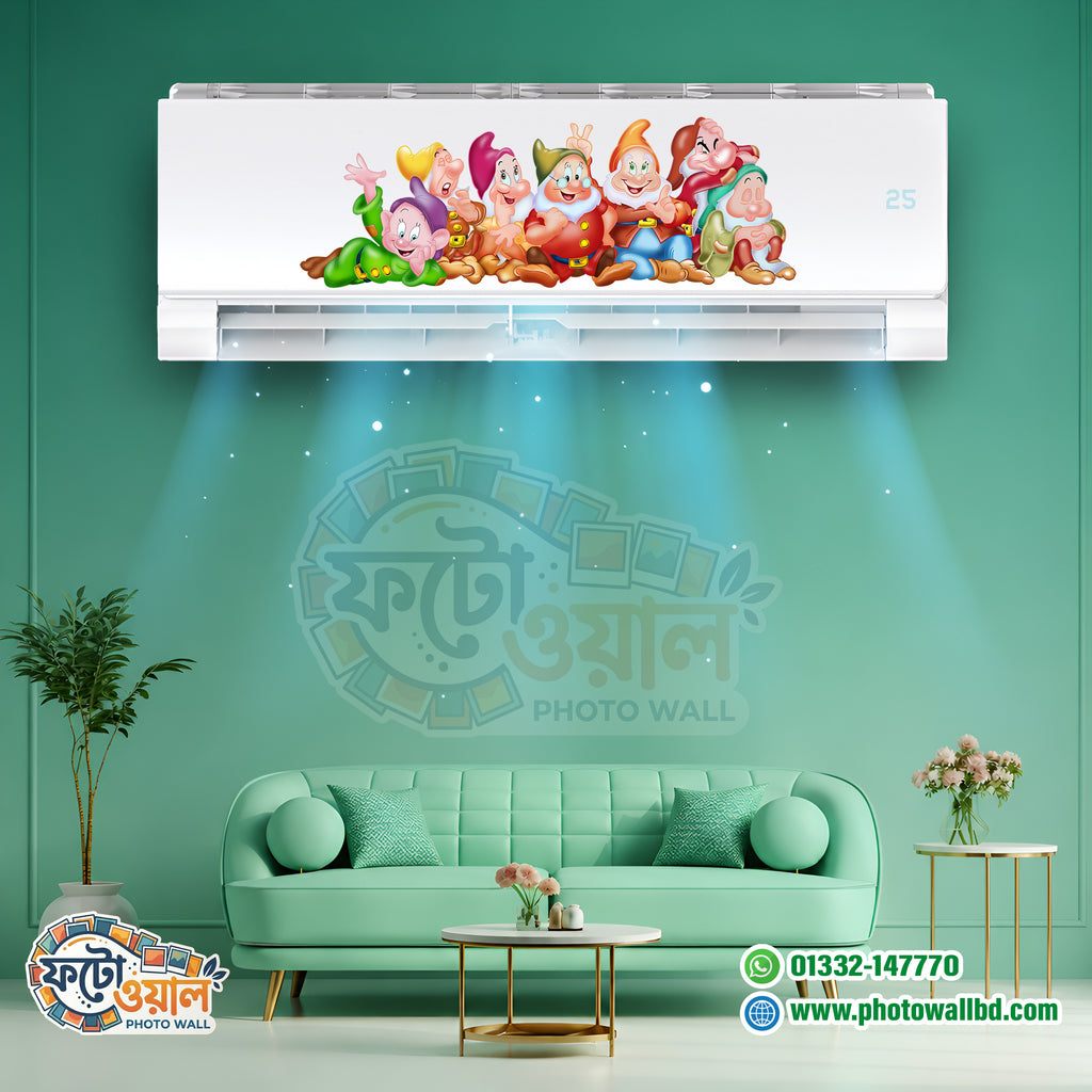 Premium AC sticker is waterproof and dustproof