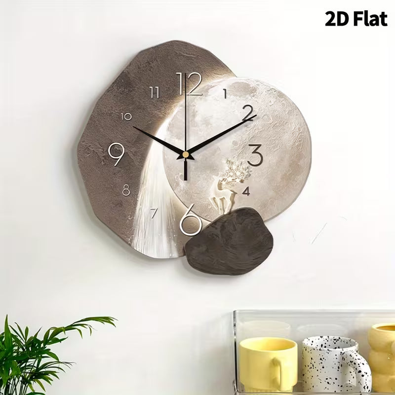 Luxury Dining Living Room Decorative Acrylic Wall Clock
