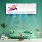 Premium AC sticker is waterproof and dustproof.