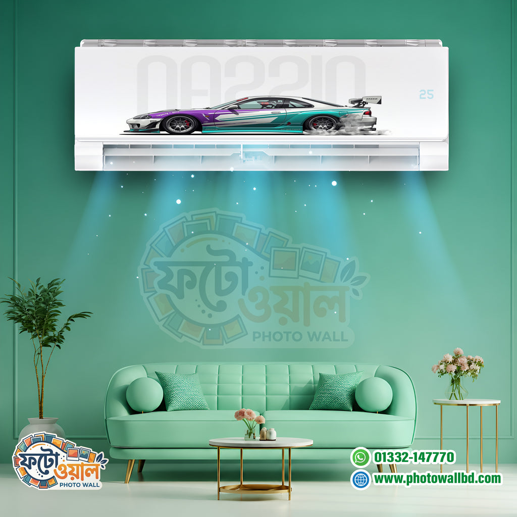 Premium AC Sticker – Waterproof & Dustproof