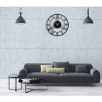 Designer Number Metal Wall clock