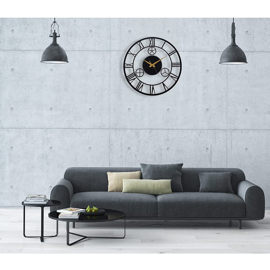 Designer Number Metal Wall clock
