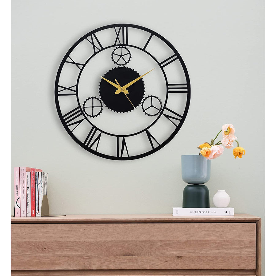 Designer Number Metal Wall clock
