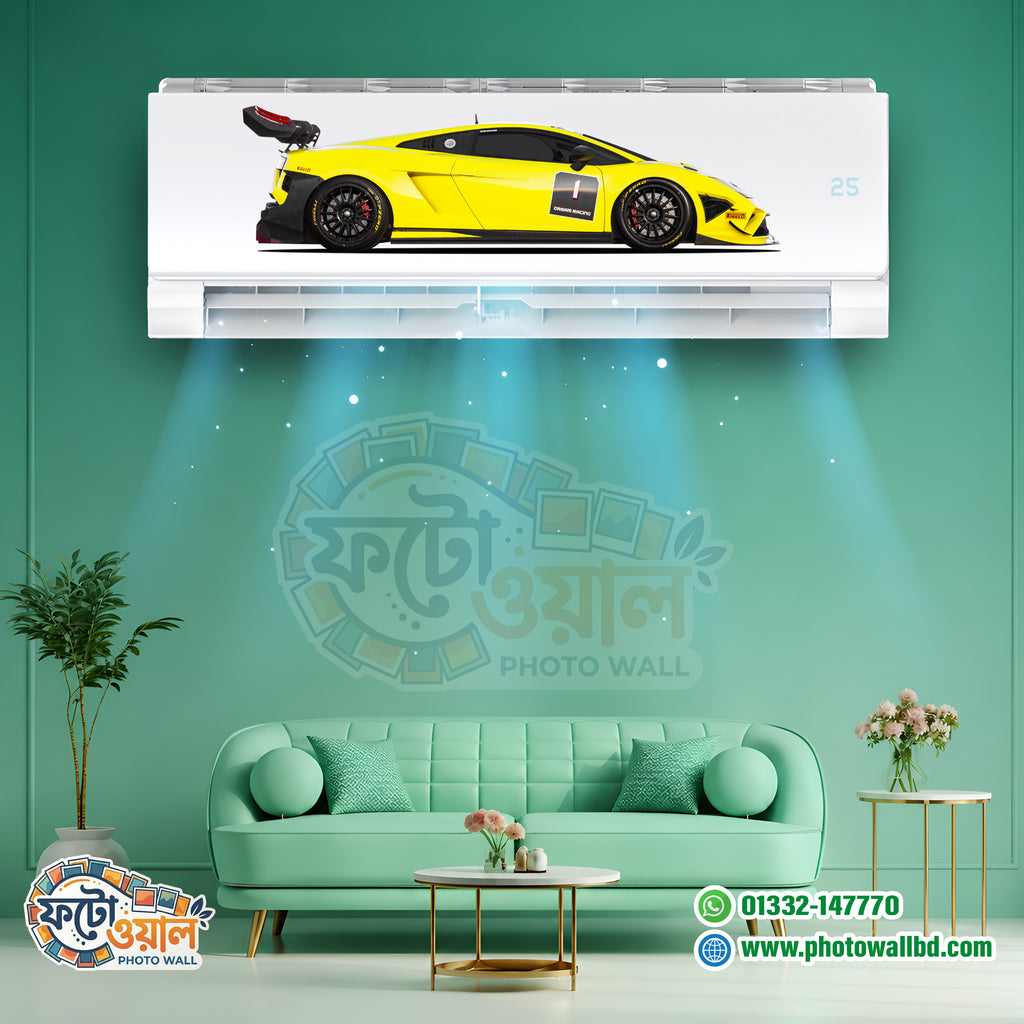 Premium AC Sticker – Waterproof & Dustproof