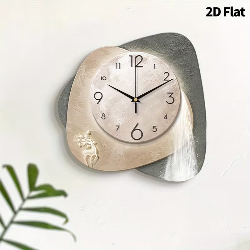 Luxury Dining Living Room Decorative Acrylic Wall Clock