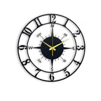 Designer Number Metal Wall clock