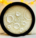 3D Moon Light 2x2 Feet Wall Art Decor