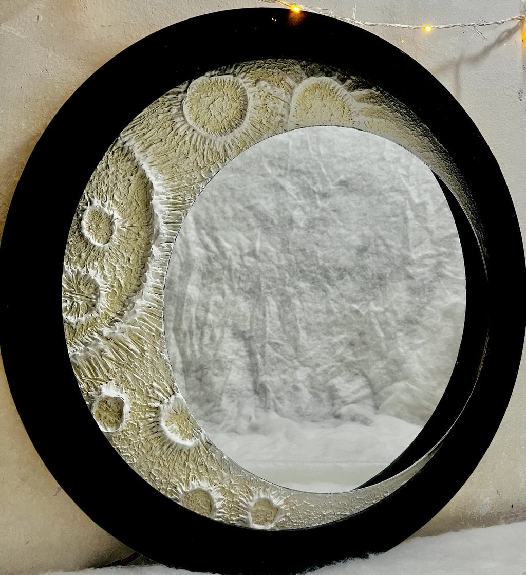 3D Moon Light 2x2 Feet Wall Art Decor