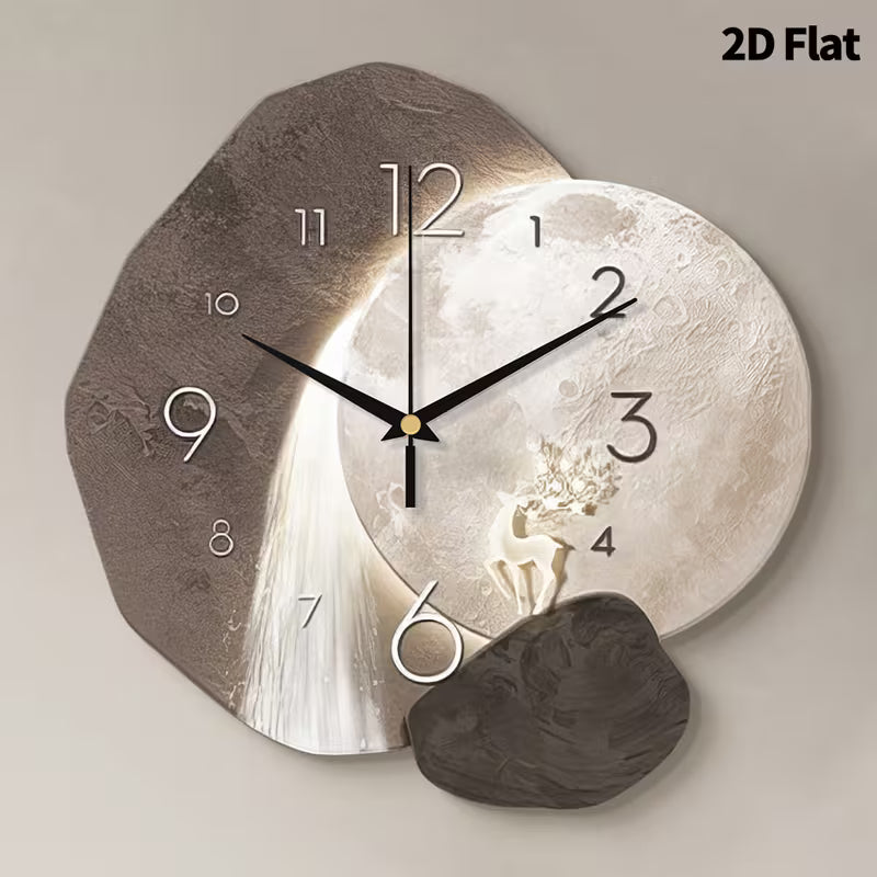 Luxury Dining Living Room Decorative Acrylic Wall Clock