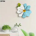 flower wall clock - Acrylic