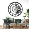 Oversized Gear Wheel  Acrylic Wall Clock