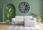 Oversized Gear Wheel  Acrylic Wall Clock