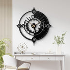 Unique Roman Numerals Acrylic Wall Clock