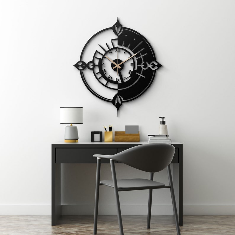 Unique Roman Numerals Acrylic Wall Clock