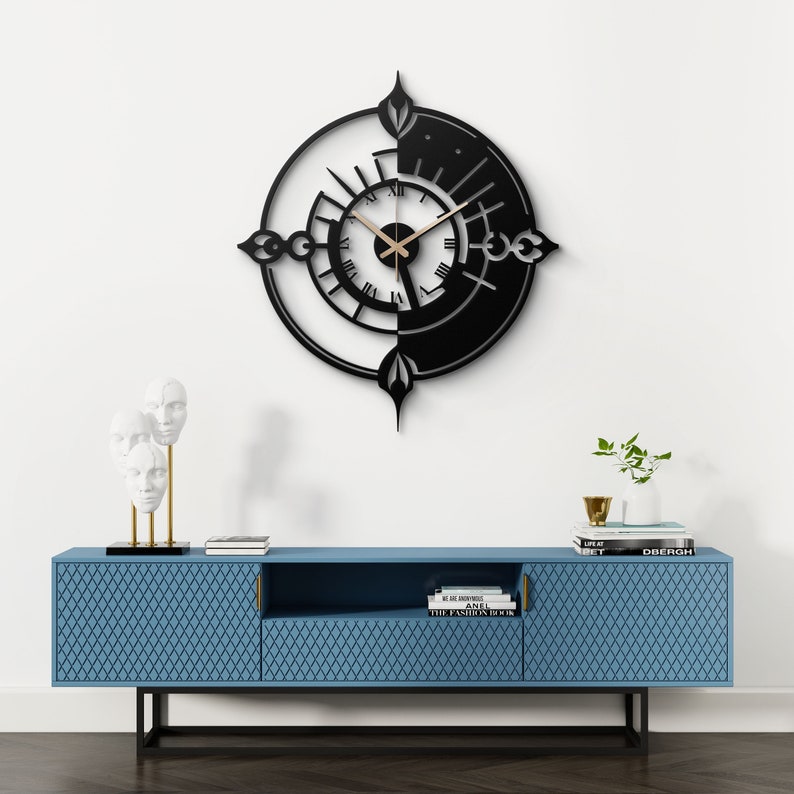 Unique Roman Numerals Acrylic Wall Clock