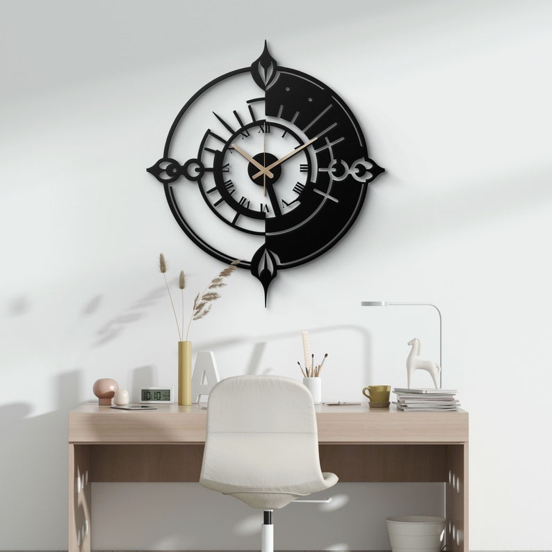 Unique Roman Numerals Acrylic Wall Clock