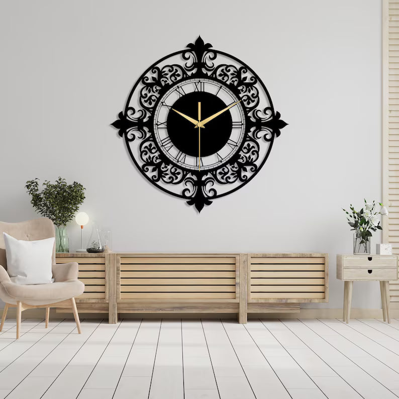 Designer Number Acrylic Wall clock