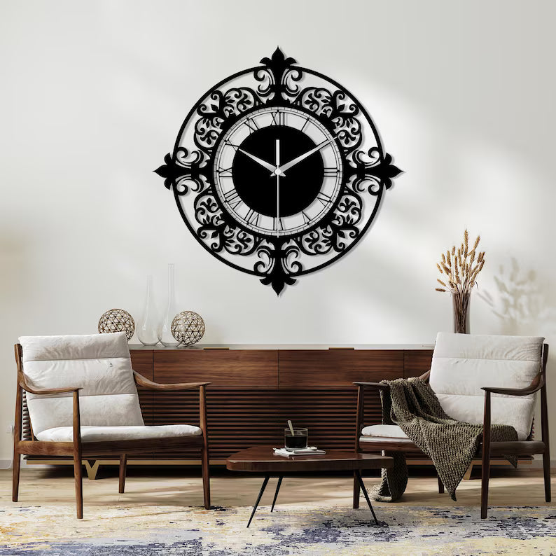 Designer Number Acrylic Wall clock