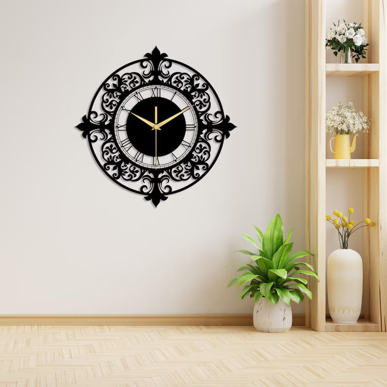 Designer Number Acrylic Wall clock