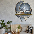 Luxury Dining Living Room Decorative Acrylic Wall Clock