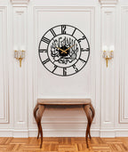 Shahada Metal Wall Clock | Islamic Home Decor