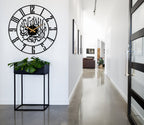 Shahada Metal Wall Clock | Islamic Home Decor