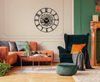 Shahada Metal Wall Clock | Islamic Home Decor