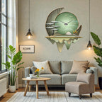 Luxury Dining Living Room Decorative Acrylic Wall Clock