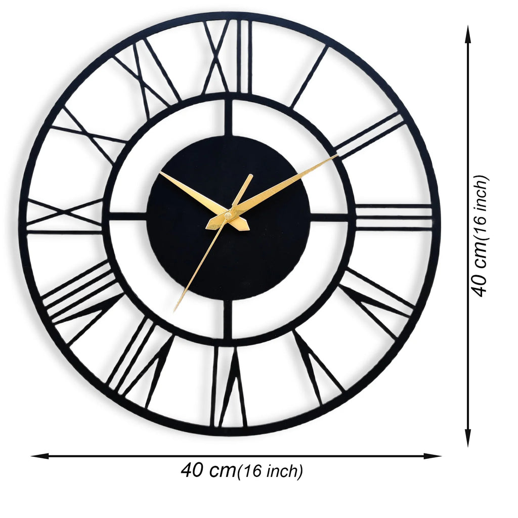 DESIGNER ROMAN Acrylic WALL CLOCK